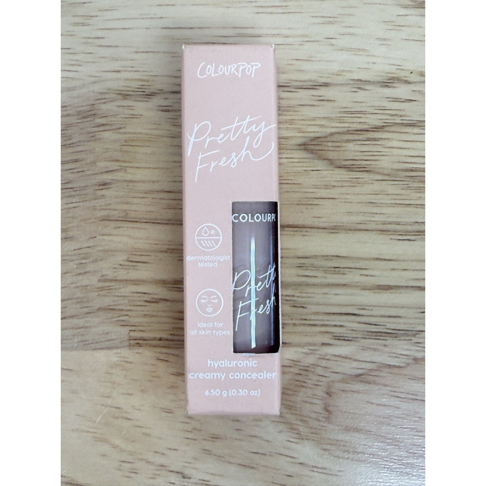 ColourPop Pretty Fresh hyaluronic Creamy Concealer in‎ Light 40N 1 fl oz. NEW